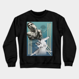 Rudolf Nureyev 5 Collage Crewneck Sweatshirt